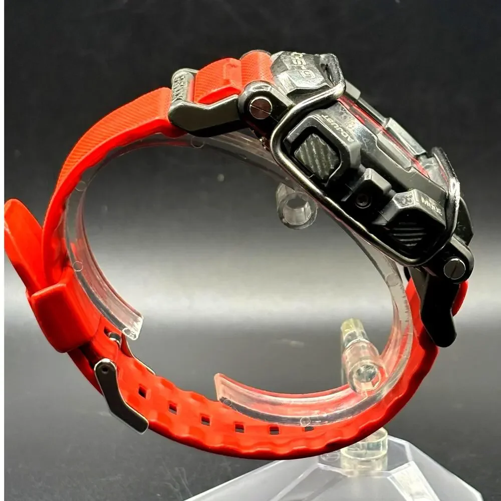 Casio G-Shock GD-400-4 Red Black Digital World Time Men's Watch